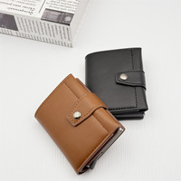 Portefeuille pour homme avec blocage RFID, multifonctionnel, grande capacité, porte-cartes, étui pour cartes de visite, vente chaude, nouveauté