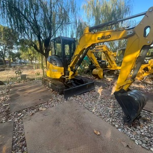 Livraison gratuite 2022 Japon KOBELCO SK35 Mini-excavatrice 3,5 tonnes de haute qualité pour la construction et l'agriculture, moteur Yanmar EPA d'origine - Product Image 5