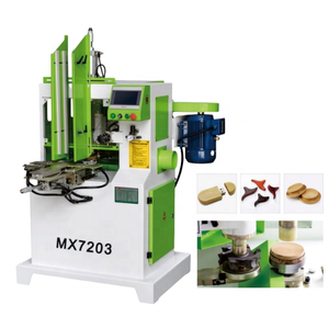 Fraiseuse à bois automatique pour charpentier, fraiseuse à bois à axe unique avec table <span class=keywords><strong>de</strong></span> travail rotative pour les couvercles en bois - Product Image 1