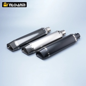 Nuevo sistema de escape <span class=keywords><strong>Universal</strong></span> de acero al carbono para motocicleta, silenciador de Escape <span class=keywords><strong>SC</strong></span> modificado <span class=keywords><strong>DB</strong></span> <span class=keywords><strong>Killer</strong></span> para Ninja400 ZX6R R25 RC390 450SR - Product Image 3