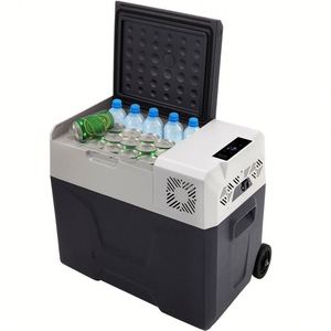 Vevor China New Design Hot Sales 50L Compressor <b>Portable</b> Small Refrigerator Cooler Freezer Home and Car Vehicular <b>Fridge</b> - Product Image 1