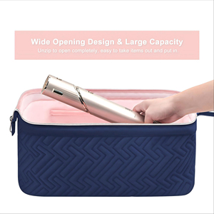 Estuche de Almacenamiento para Accesorios de Secador de Pelo, Estuche Flexible de Apertura Amplia, Compatible con Planchas de Pelo, Rizadores, Bolsa de Viaje para Herramientas de Peinado para Mujer - Product Image 6