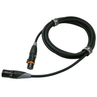 Système d'éclairage de scène DMX 512 Impédance 110 Ohms Câble de signal XLR mâle à femelle à 3 broches Câble d'éclairage DMX