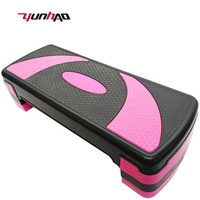 Stepper aeróbico de Material PP antideslizante ajustable, 78CM, 3 niveles, 10/15/20 CM, plataforma de paso de ejercicio para gimnasio en casa, entrenamiento físico