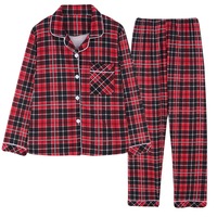 Échantillon Gratuit Vente en Gros Pyjamas pour l'Hiver Robe de Nuit Pyjama Femme Nuisette Femme Ensembles de Nuit pour Femme