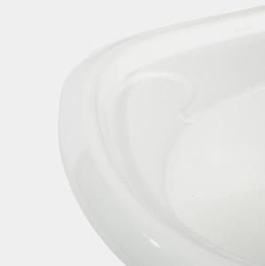 Lavabo Pedestal Moderno con Acabado Brillante, Cerámica, 830x450x550, Lavabo para Baño, Artículos Sanitarios, Ecológico, Duradero, Venta al por Mayor - Product Image 2