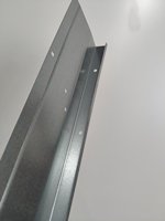 G60 Galvanizado, Canal de drenaje en J de 2 pulgadas de profundidad, venta al por mayor de fábrica y servicio personalizado
