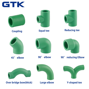 Bề mặt nhẵn <span class=keywords><strong>PPR</strong></span> vật liệu Polyethylene phụ kiện đường ống nối <span class=keywords><strong>Adapter</strong></span> S hình dạng Công Đoàn - Product Image 4