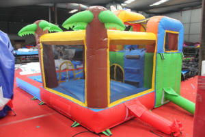 Ngoài trời nhà máy trong nhà PVC gia đình vui chơi giải trí công viên thiết bị nhảy <span class=keywords><strong>Inflatable</strong></span> Trampoline bouncy lâu đài bóng cho trẻ em - Product Image 4