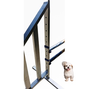 อุปกรณ์ฝึกสุนัข USMILEPET รุ่นขายดี รั้วเหล็กสำหรับฝึกความคล่องตัว ปีกกระโดดสำหรับสุนัข - Product Image 3