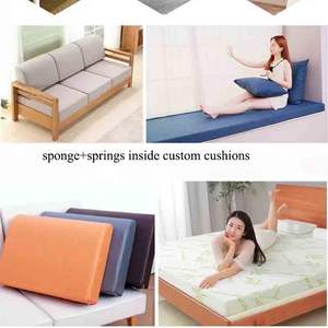 Almofada DO encosto E DO Banco ห้องนั่งเล่นในร่มเบาะหลังและเบาะนั่งที่กำหนดเองทำสปริงเบาะที่นั่งภายใน - Product Image 3