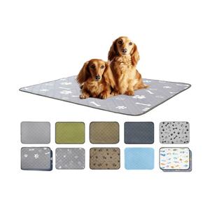 Tapis de propreté réutilisable et lavable pour chien, imperméable, absorbant, antidérapant, grand tapis d'apprentissage pour chiot, protection de sol pour animaux de compagnie - Product Image 2