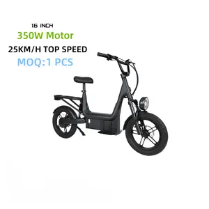 Cheap Wholesale Electric Scooters 350W/500W 25km/h Speed 25-50km Range Removable Battery Electric Moped