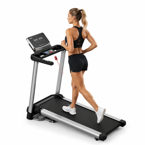Tapis roulant électrique compact et portable, inclinaison automatique à 15 %, capacité de charge de 150 kg, pliable, avec moteur de <span class=keywords><strong>3</strong></span>,5 CV - Product Image 1
