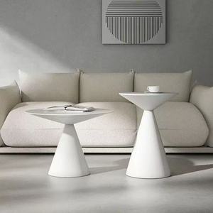 Modern Round Metal Coffee Table Small Black Sofa <b>Side</b> Tea Table for Living Room Home Furniture - Product Image 5