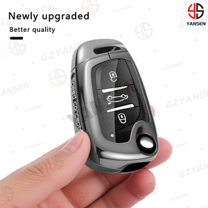 <span class=keywords><strong>Coque</strong></span> <span class=keywords><strong>de</strong></span> clé <span class=keywords><strong>de</strong></span> luxe en alliage <span class=keywords><strong>de</strong></span> zinc et fibre <span class=keywords><strong>de</strong></span> carbone pour Citroën C1 C2 C3 C4 C5 <span class=keywords><strong>Xsara</strong></span> <span class=keywords><strong>Picasso</strong></span> Peugeot 306 407 807 DS3 DS4 DS5 - Product Image 5