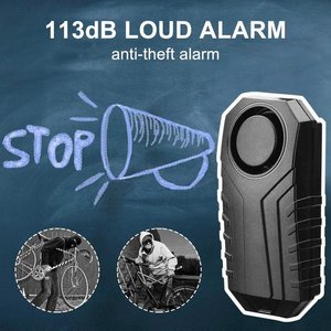 Alarma de Seguridad Inalámbrica con Sensor de Vibración, Impermeable, Portátil, Antirrobo para Bicicleta, Motocicleta y Hogar - Product Image 3