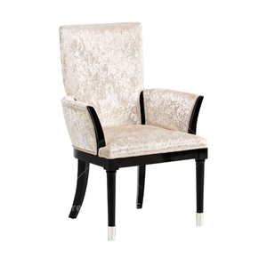 Top Grade Modern <strong>Art</strong> <strong>Deco</strong> High Gloss Wood Executive <strong>Desk</strong> Home Office with Silver Inlay Legs - Product Image 4