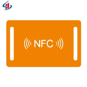 UID二维码打印射频识别NFC布事件腕带带打孔器小卡标签