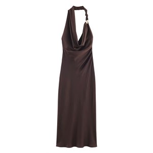 Chic Styles and Comfort in midi fashion asymmetrical dress for Trendy Women