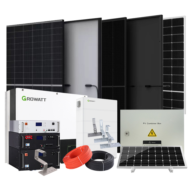 Hybrid Photovoltaic Home Off Grid Solar Energy Systems 5kwh 10kwh 15kwh 20kwh 25kwh 30kwh Home Solar System Kit