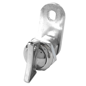 Serrure à came sans clé à quart de tour de qualité industrielle, en alliage de zinc chromé, pour armoire de machine d'arcade, personnalisable OEM, vente en gros - Product Image 1