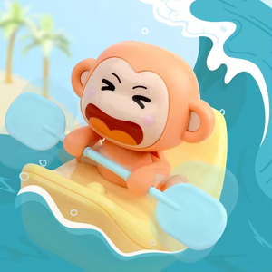 Juguetes de Baño Flotantes de Plástico con Forma de Animales, Set de Plátano y Mono para Bebés, Venta al Por Mayor - Product Image 4