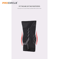 AS-H2114 basket-ball volley-ball sport élastique tricoté cheville orthèse avec manchon de soutien de Compression de protection vert cheville orthèse