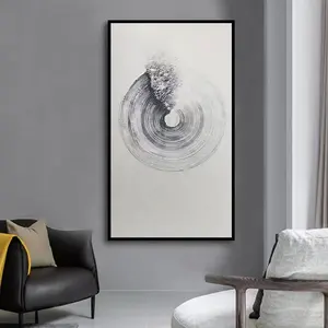 HUACAN Modern Artwork Home Interior Decoration Abstrakte Kunst Unger ahmte Ölgemälde Echte handgemalte Leinwand Wand dekoration Bild