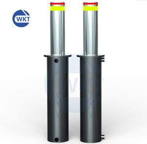 WAN phim hoạt hình thép không gỉ Tự động bollard điện tử linh hoạt chống va chạm điều khiển từ xa thủy lực tăng rào cản giao thông - Product Image 1
