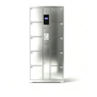 Casier intelligent moderne en acier inoxydable à 10 portes avec accès par carte RFID, armoire de rangement électronique pour entrepôt et école, entièrement assemblé