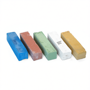 Pâtes abrasives Fervi, ensemble de 5 couleurs pour le polissage et le meulage des métaux - Product Image 2