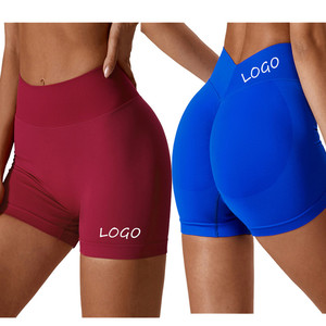 Yoke Sportswear – Nouveaux ensembles de sport <span class=keywords><strong>pour</strong></span> femmes : <span class=keywords><strong>soutien</strong></span>-<span class=keywords><strong>gorge</strong></span> <span class=keywords><strong>dos</strong></span> nu et short froncé sans couture <span class=keywords><strong>pour</strong></span> <span class=keywords><strong>le</strong></span> yoga et la gym - Product Image 4