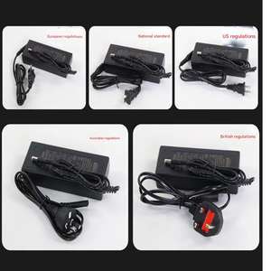 Chargeur de batterie au lithium universel pour vélo électrique de montagne 100V-240V 2A Adaptateur de charge rapide pour batteries de vélo électrique 36V/48V - Product Image 1