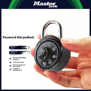 <span class=keywords><strong>Cadenas</strong></span> à <span class=keywords><strong>combinaison</strong></span> rotative en acier American <span class=keywords><strong>Master</strong></span> Lock, étanche IP65, finition polie, petit <span class=keywords><strong>cadenas</strong></span> pour casier de gym, dortoir d'étudiant - Product Image 5