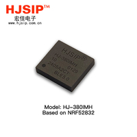 HJSIP HJ-380IMH Chip Nórdico Inalámbrico 2.4G para Módulos 5.4 con NRF52832 para Aplicaciones IoT