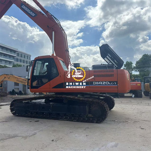 Gran Promoción: Excavadora de Cadenas Pesada Usada Doosan DH420LC-7 Original de Corea, Envío Gratis, Lista para Enviar - Product Image 3