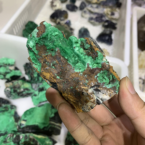 <span class=keywords><strong>Pietre</strong></span> Semi <span class=keywords><strong>preziose</strong></span> naturali della materia prima grezza della pietra preziosa all'ingrosso della Variscite per la decorazione domestica - Product Image 5