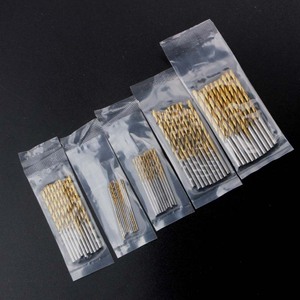 <b>Mini</b> Twist <b>Drill</b> Bits 1-3mm Titanium Plated Small <b>Drill</b> Bit Set For Woodworking DIY Drilling Tools - Product Image 2