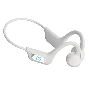 2023 Novo modelo privado Air Bone Condução Esportes Bluetooth Fones de ouvido não na orelha Preto Tecnologia Bluetooth Memória Dual Mode