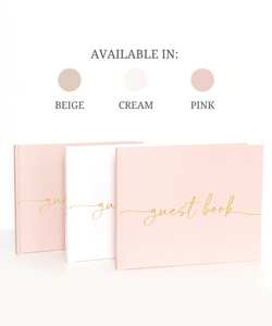 LABON 코팅 종이 커버 골드 호일 웨딩 생일 베이비 샤워 기념일 맞춤 기념 게스트 북 아이디어 - Product Image 5