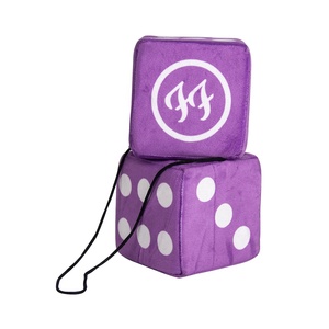Vente chaude personnalisé en peluche pendentif floue dés en peluche douce dés en peluche jouets en peluche commande urgente - Product Image 5