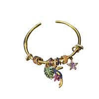 Bracelet tendance Feuille de forêt tropicale Poisson tropical Vent océanique