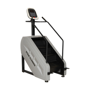 Máquina de Entrenamiento Aeróbico Comercial Moderna, Blanca, Vertical, con Consola Inteligente y Motor Silencioso - Product Image 1