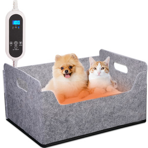 Huisdier <span class=keywords><strong>Bed</strong></span> Mat Fabrikant Directe Groothandel Slijtvaste Krasbestendige Temperatuur Controle Temperatuur Display Kat Hond <span class=keywords><strong>Bed</strong></span> - Product Image 5