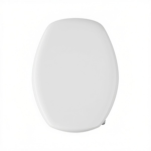 Asiento de inodoro para Catalano Zero, blanco, forma Vase 1, 50.5 cm de longitud, con bisagras de paso. - Product Image 3