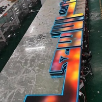 Letras 3D Gigantes Iluminadas con Programas RGB del Fabricante Original, Letras Iluminadas RGB, Letreros LED Programables