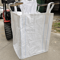 Sac Jumbo FIBC de 1 à 2 Tonnes (500 kg à 2000 kg) de Qualité Alimentaire, 100% PP Vierge, à Coins Croisés et Boucles