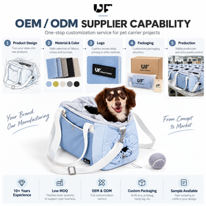 Bolsa de Transporte para Mascotas, Personalizada, Suave, para Perros Pequeños y Medianos, Cachorros y Gatos, con Colchoneta para Dormir, Suministros para Viajes, OEM y ODM - Product Image 3