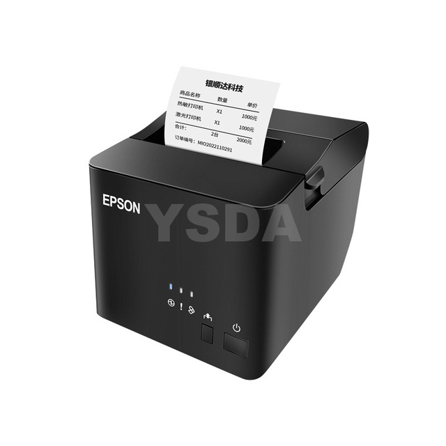 80mm Printer High Speed of Desktop Receipt Printer for Cash Register TM-T100